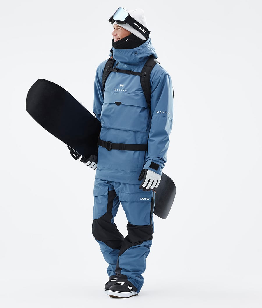 Dune Snowboard Jacket Men Blue Steel