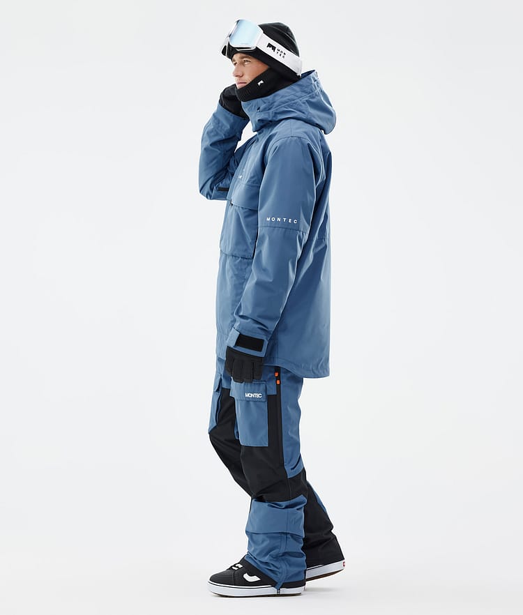 Dune Snowboard Jacket Men Blue Steel Renewed, Image 4 of 9