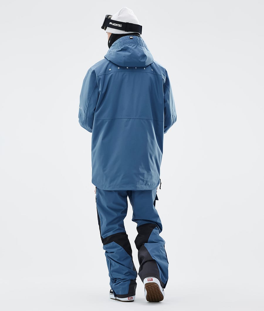 Dune Snowboard Jacket Men Blue Steel