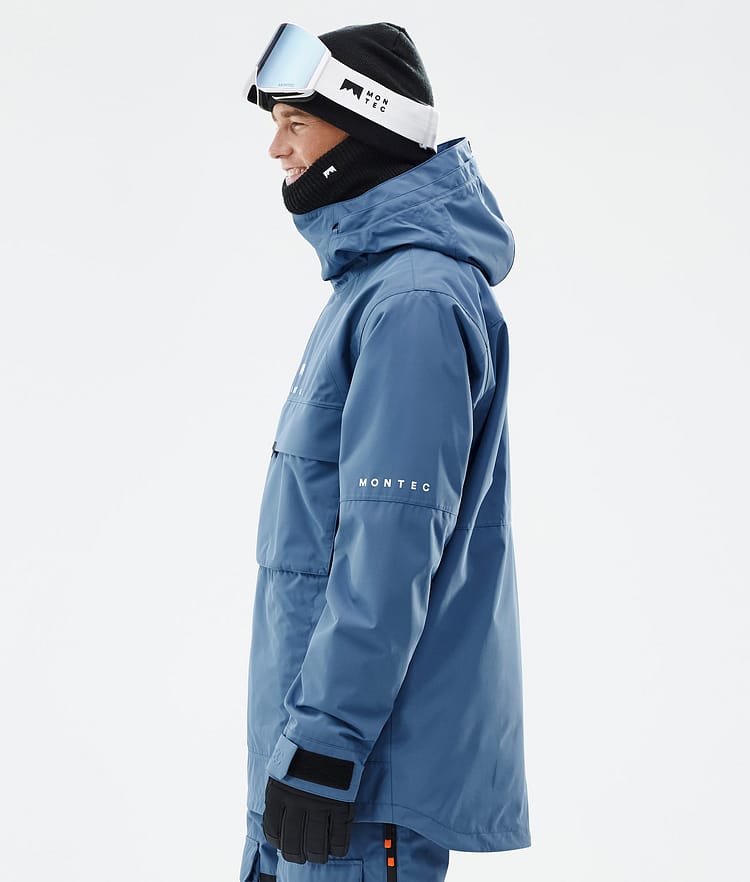 Dune Ski Jacket Men Blue Steel