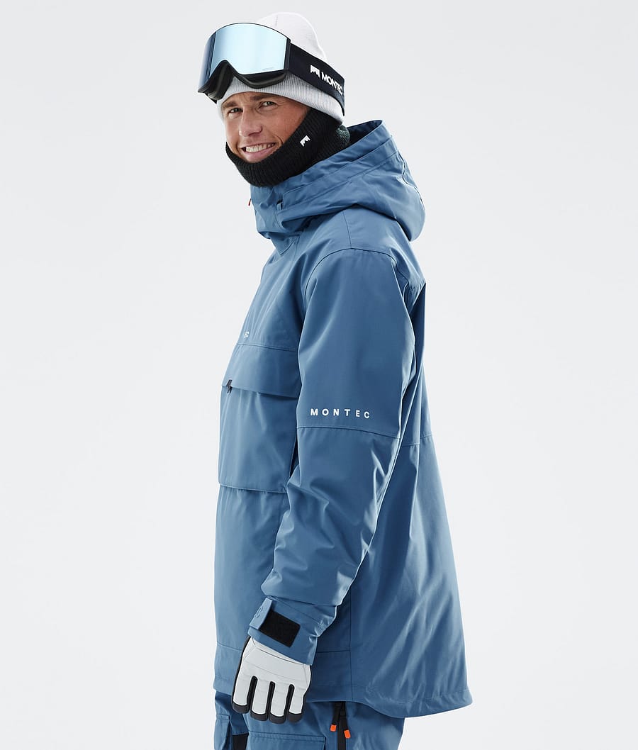 Dune Ski Jacket Men Blue Steel
