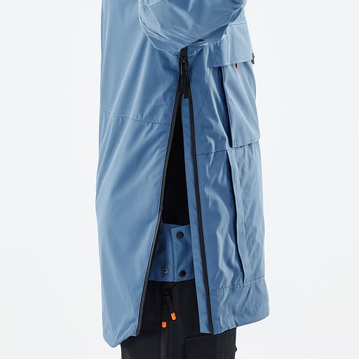 Side Zipper with Inner Placket Main Product Details Image,