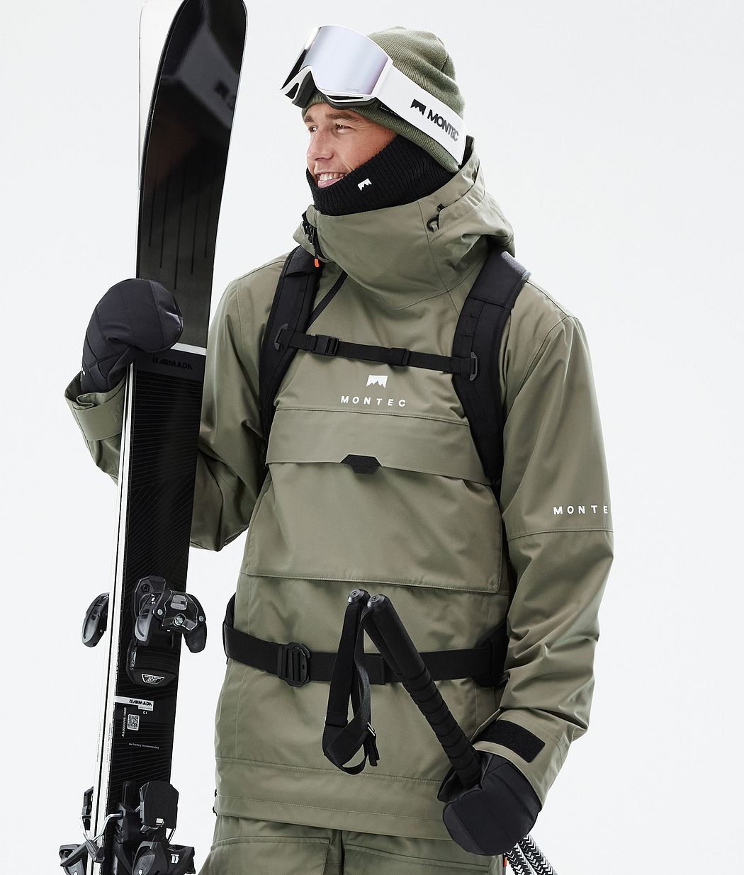 Dune Ski Jacket Men Greenish