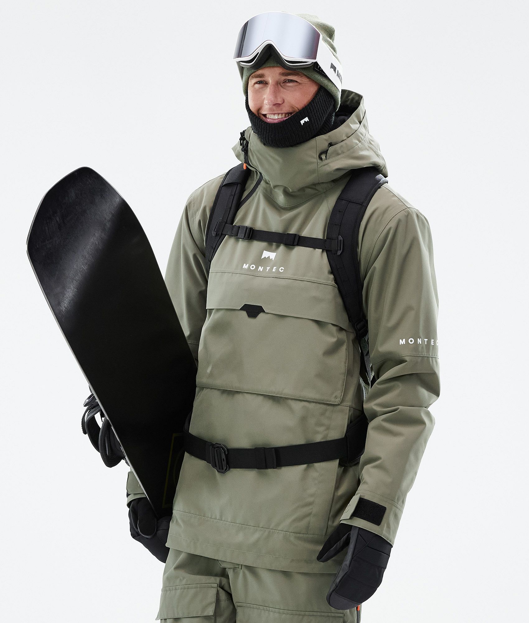 Montec Dune Snowboard jas Heren Greenish - Groen | Montecwear.com