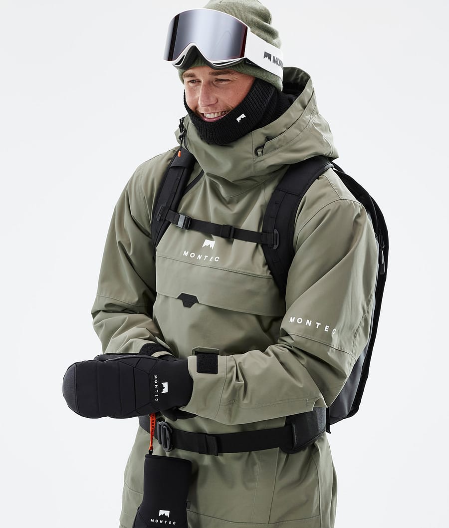 Dune Snowboard Jacket Men Greenish
