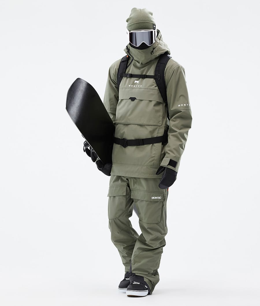 Dune Snowboard Jacket Men Greenish