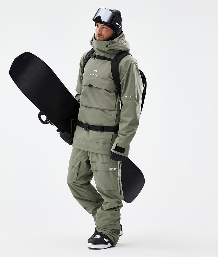 Montec Dune Veste Snowboard Homme Greenish - Vert