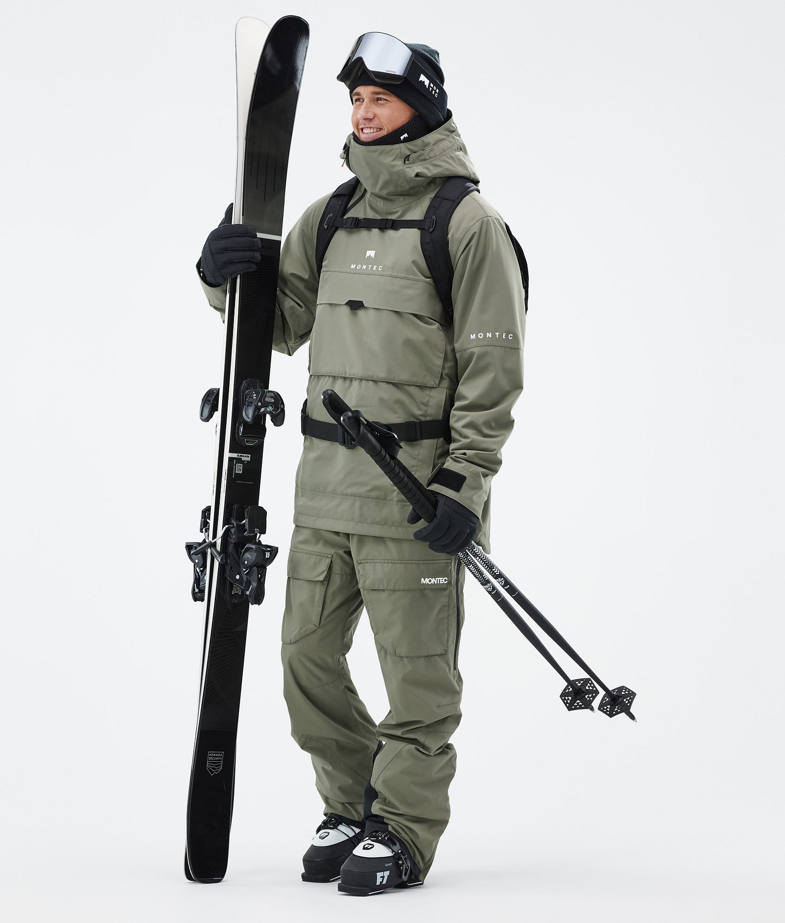 Dune Skijacke Herren Greenish, Bild 3 von 9