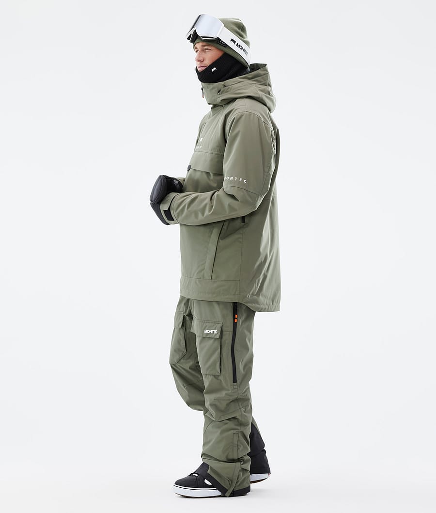 Dune Snowboard Jacket Men Greenish