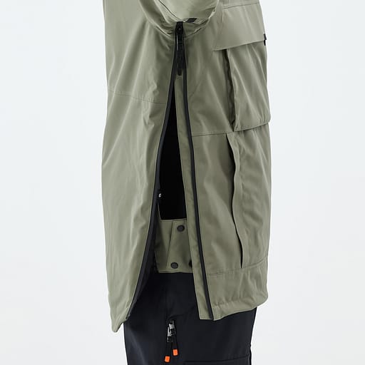Side Zipper with Inner Placket Main Product Details Image,