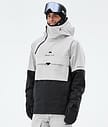 Dune Snowboard Jacket Men Light Grey/Black