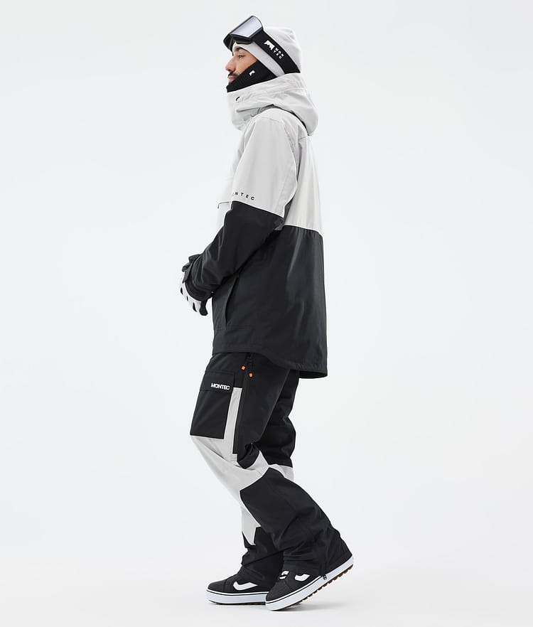 Dune Veste Snowboard Homme Light Grey/Black