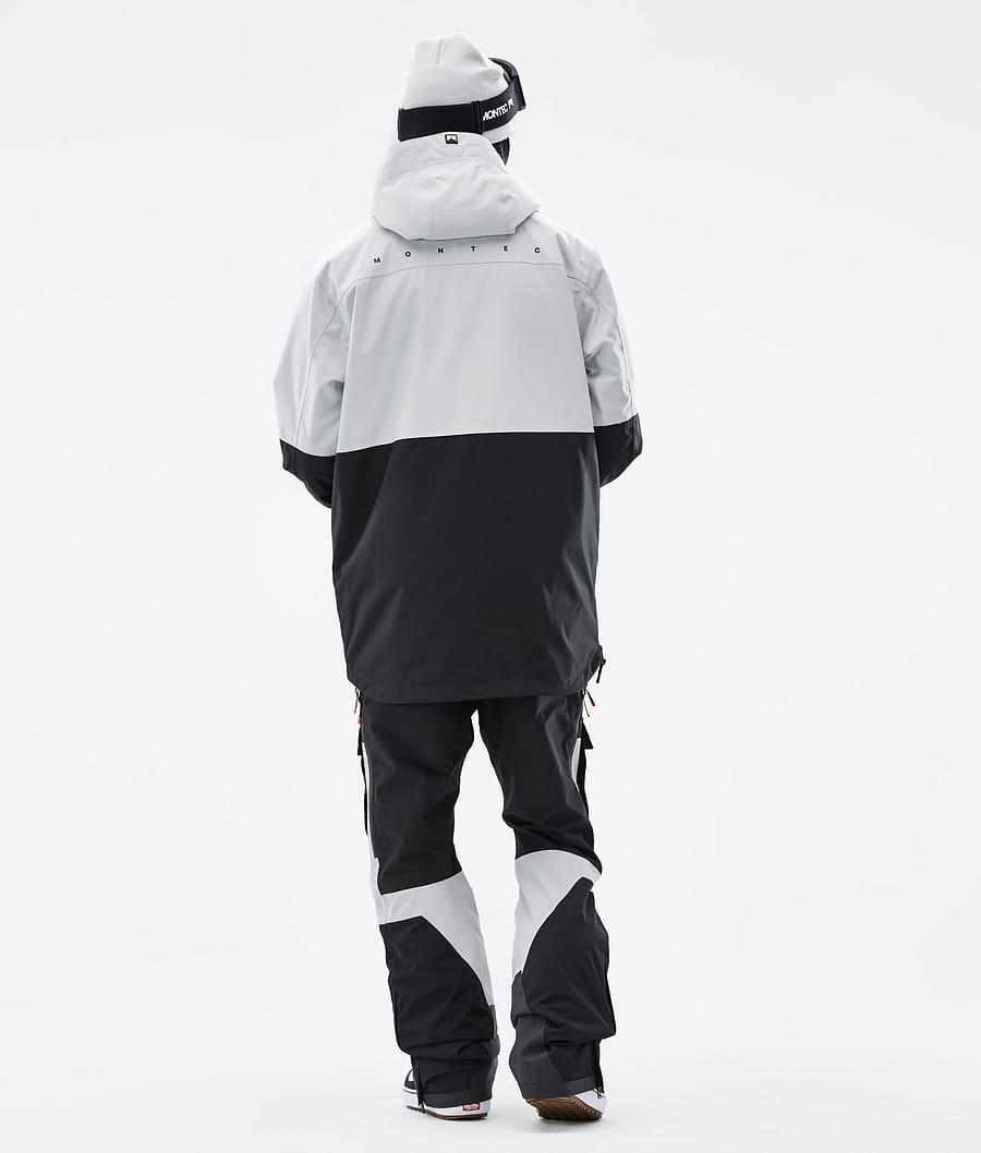 Dune スノーボードジャケット メンズ Light Grey/Black