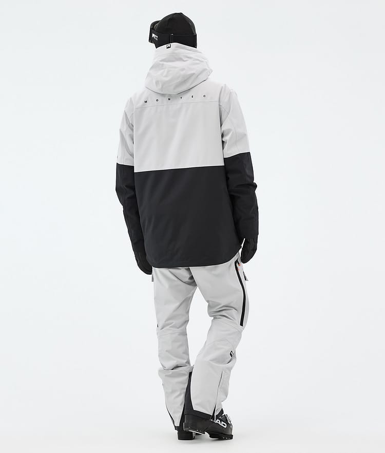 Dune Ski Jacket Men Light Grey/Black, Image 5 of 9