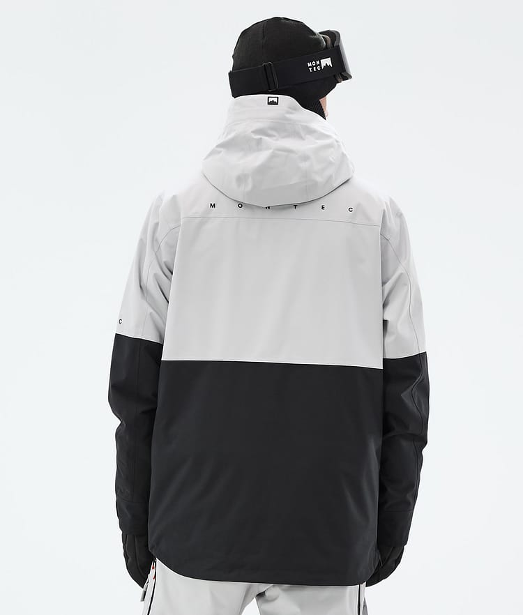 Dune Ski Jacket Men Light Grey/Black, Image 7 of 9
