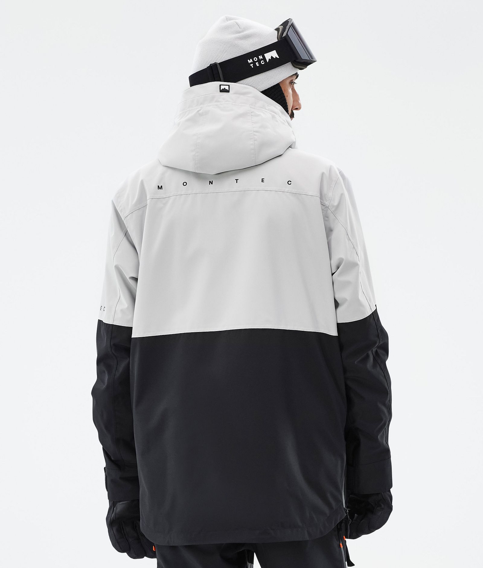 Dune Skijacke Herren Light Grey/Black, Bild 7 von 9