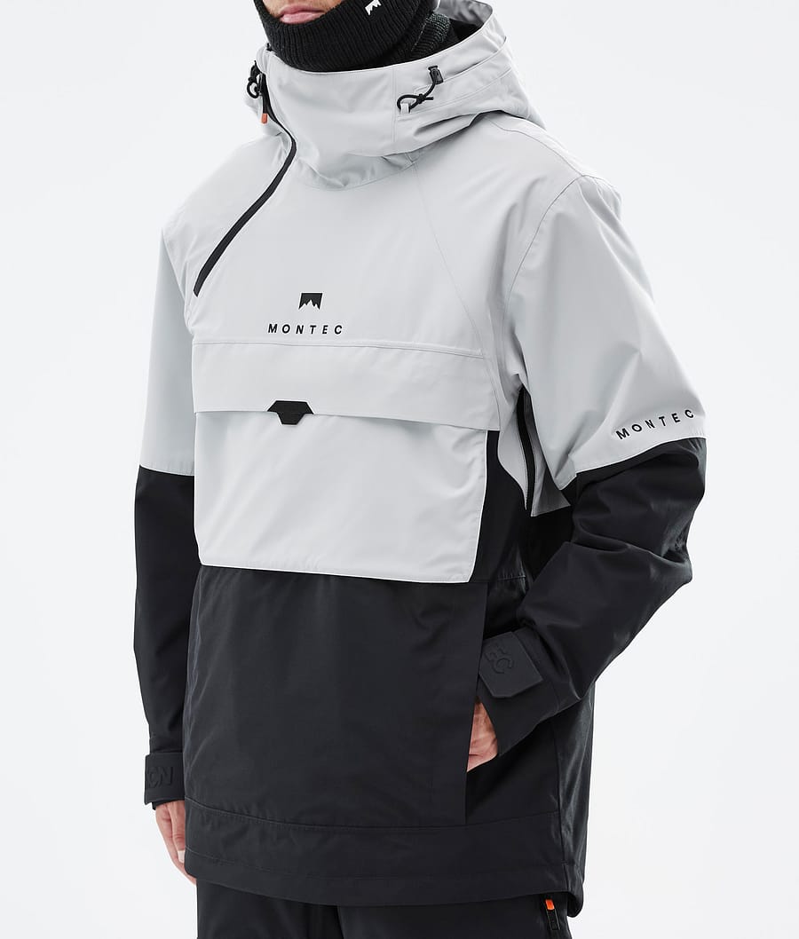 Dune スノーボードジャケット メンズ Light Grey/Black