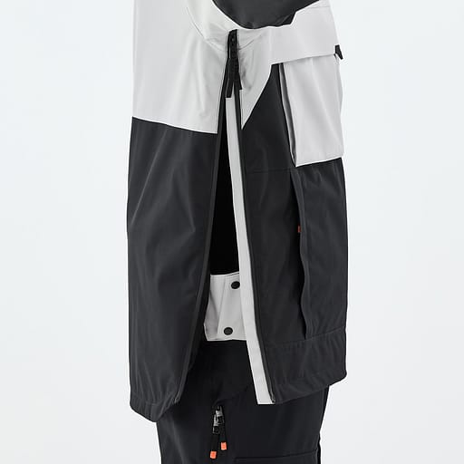 Side Zipper with Inner Placket Main Product Details Image,