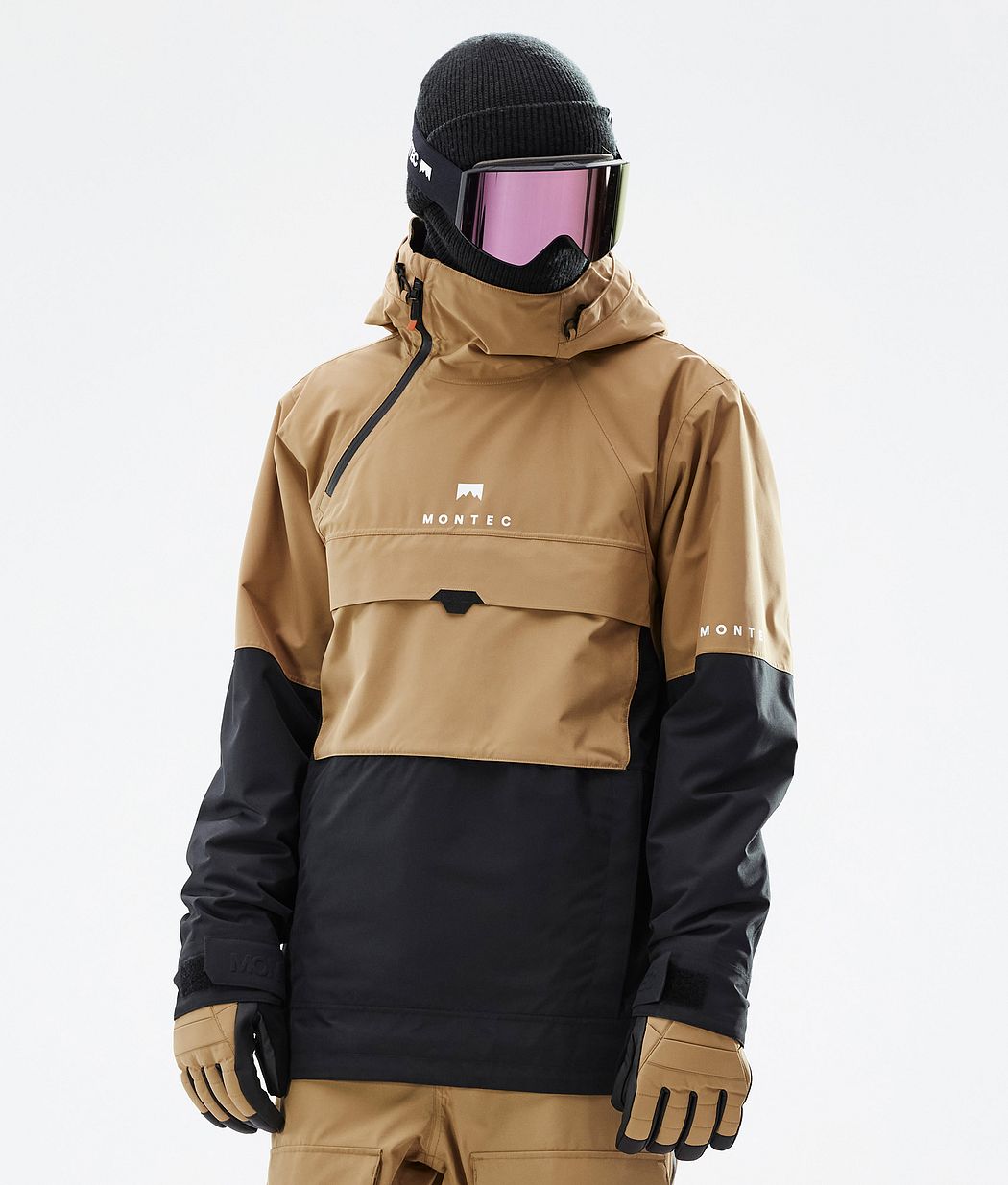Dune Ski Jacket Men Gold/Black