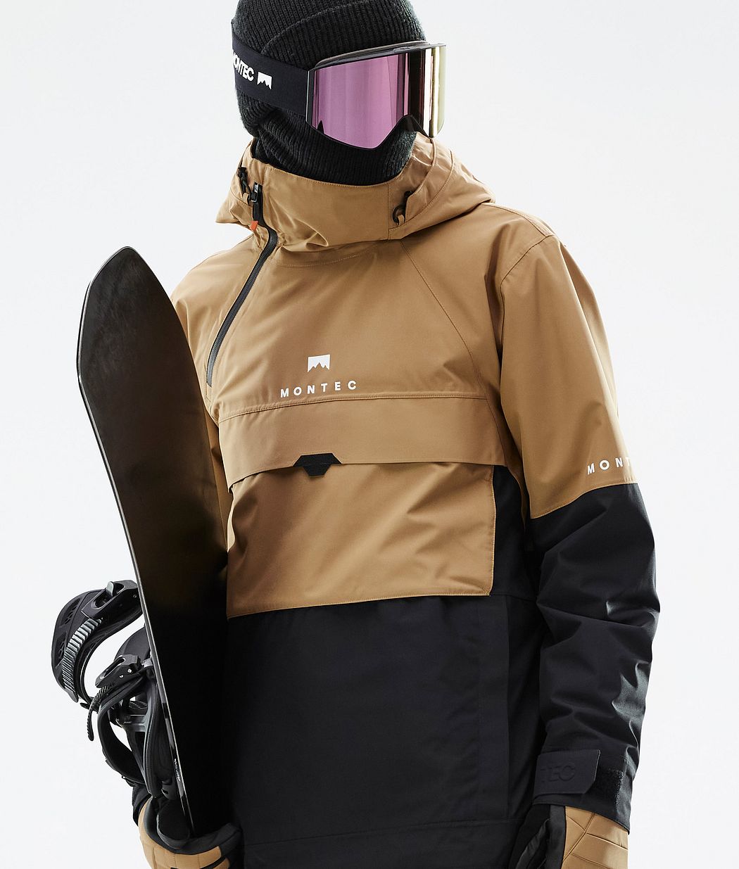 Dune スノーボードジャケット メンズ Gold/Black