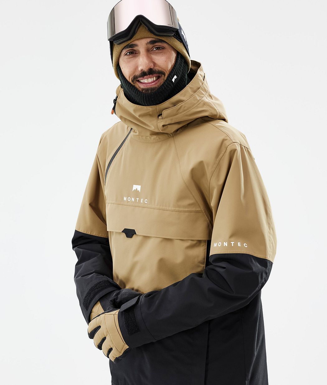 Dune Snowboard Jacket Men Gold/Black