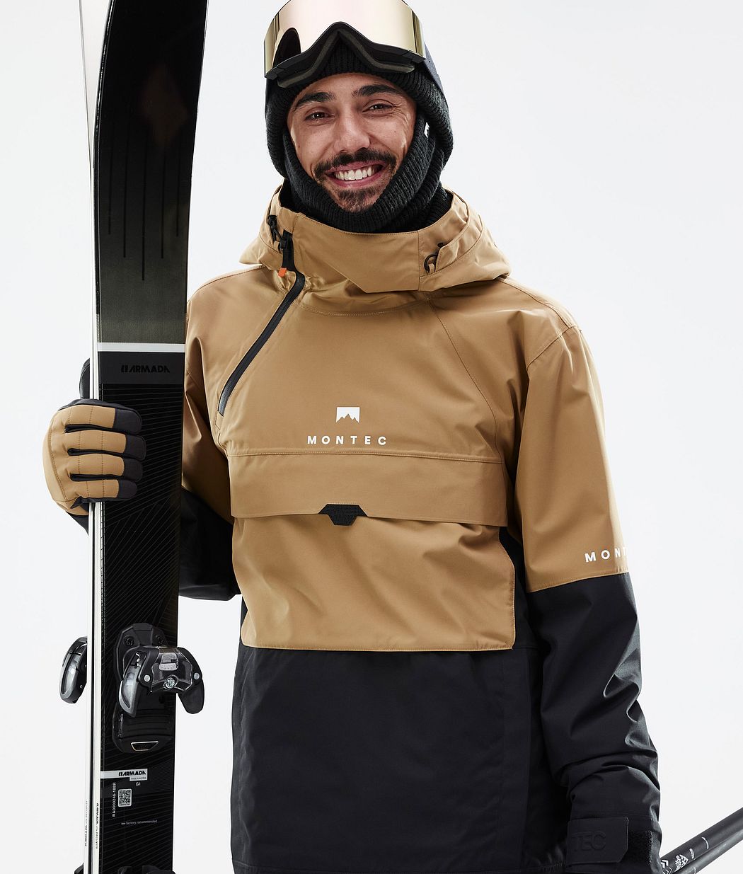 Dune Ski Jacket Men Gold/Black