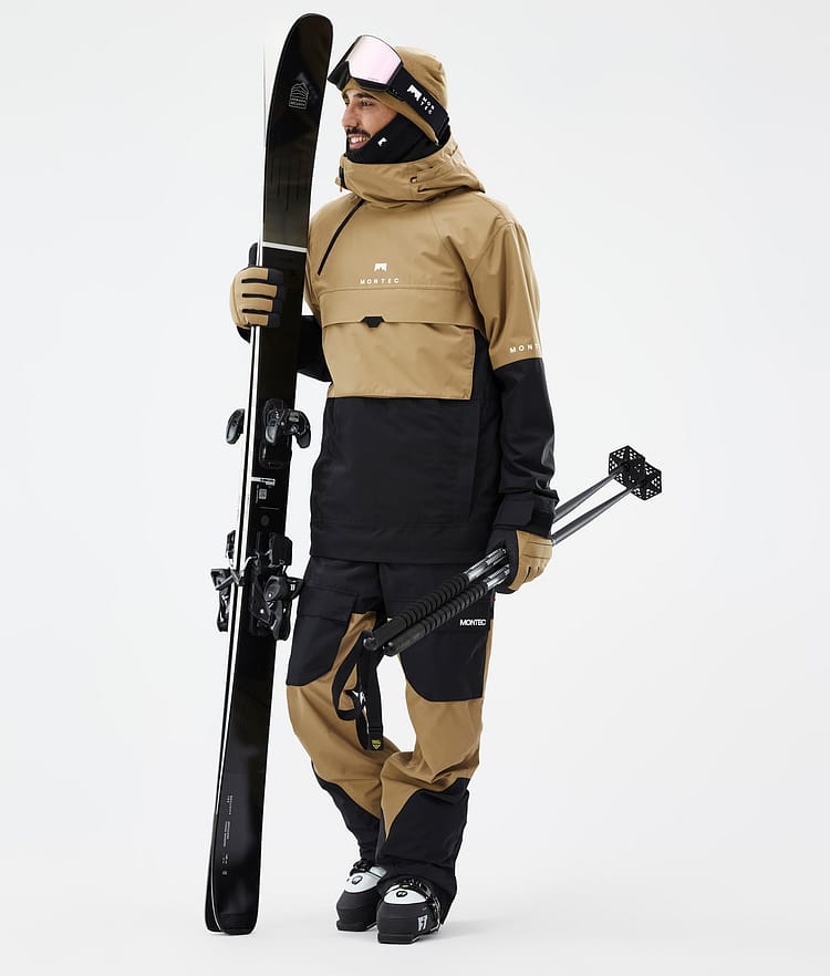 Dune Ski Jacket Men Gold/Black, Image 3 of 9