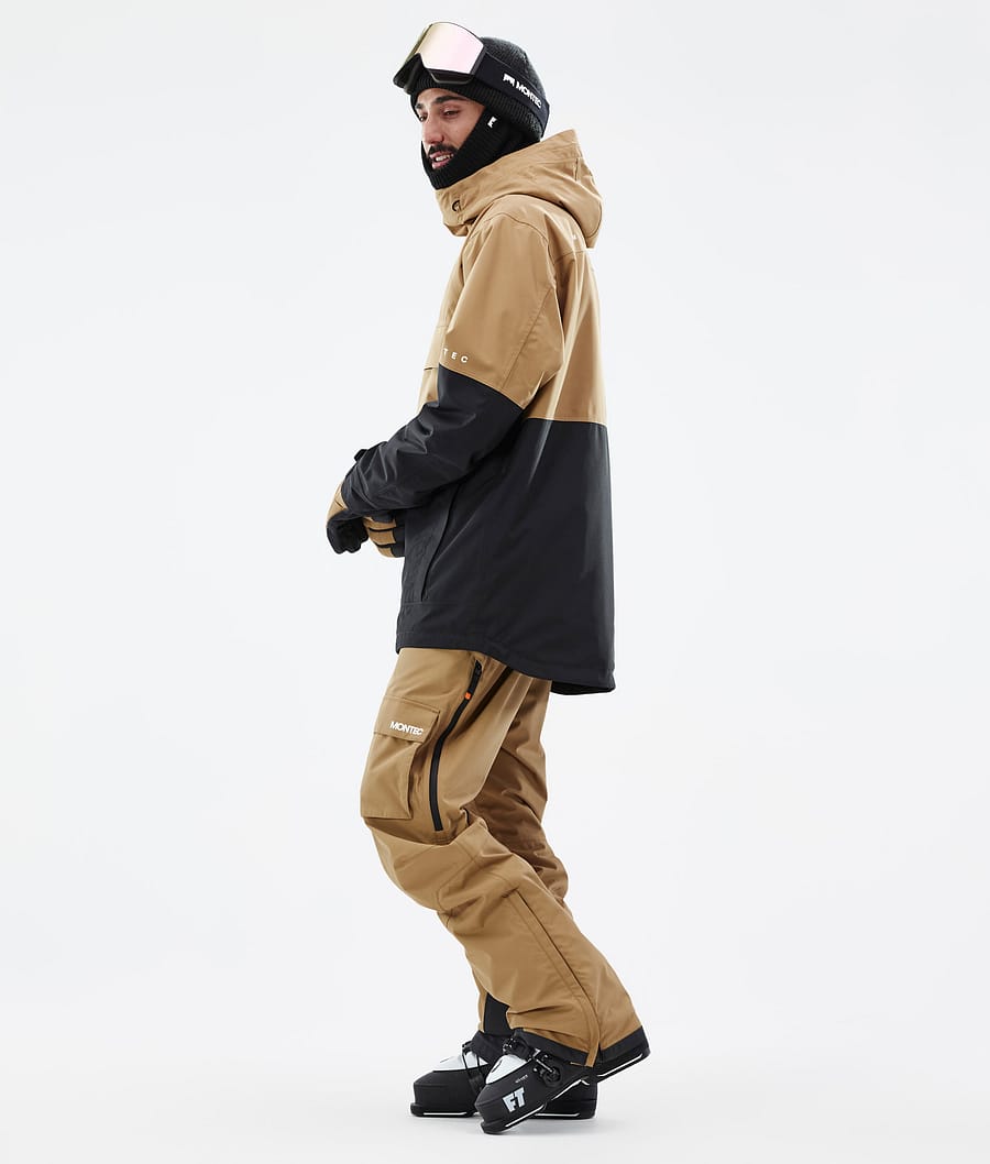 Dune Ski Jacket Men Gold/Black