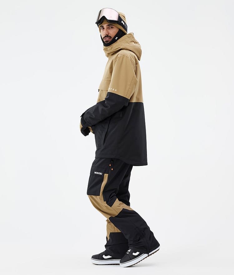 Dune Giacca Snowboard Uomo Gold/Black