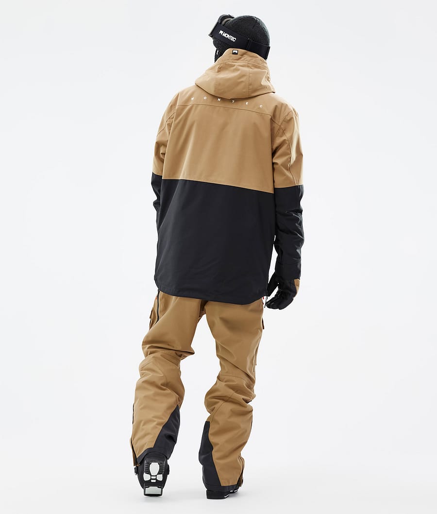 Dune Ski Jacket Men Gold/Black