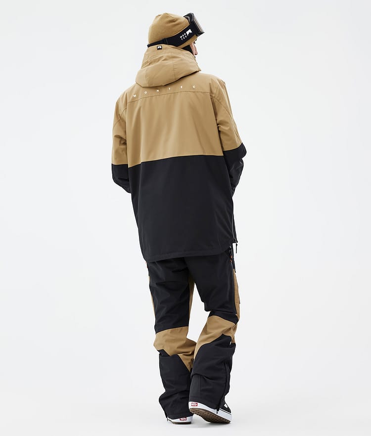 Dune Giacca Snowboard Uomo Gold/Black Renewed, Immagine 5 di 9