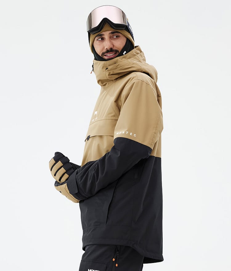 Dune Ski Jacket Men Gold/Black