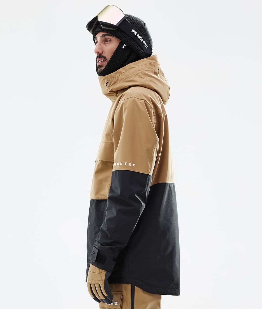 Dune Ski Jacket Men Gold/Black
