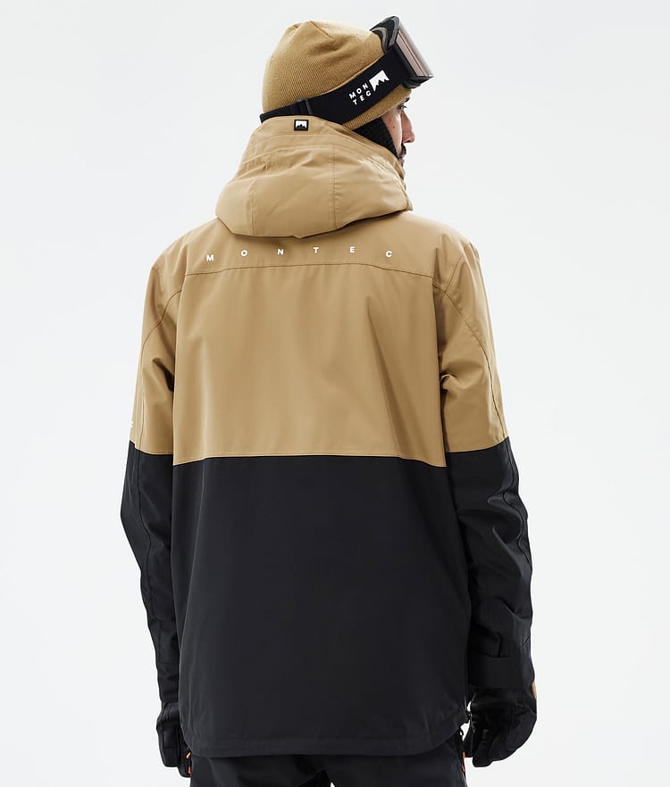 Dune Ski Jacket Men Gold/Black