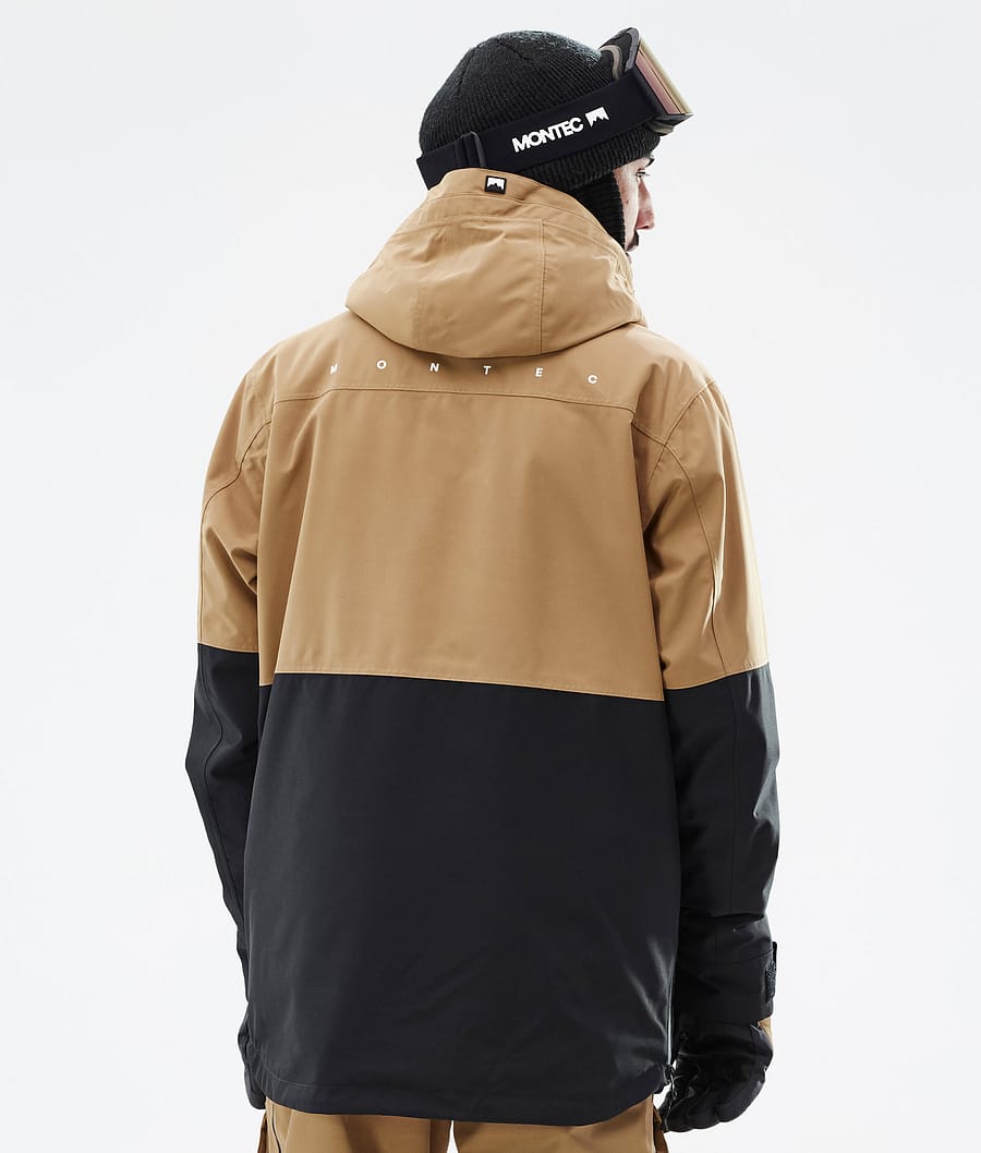 Dune スノーボードジャケット メンズ Gold/Black