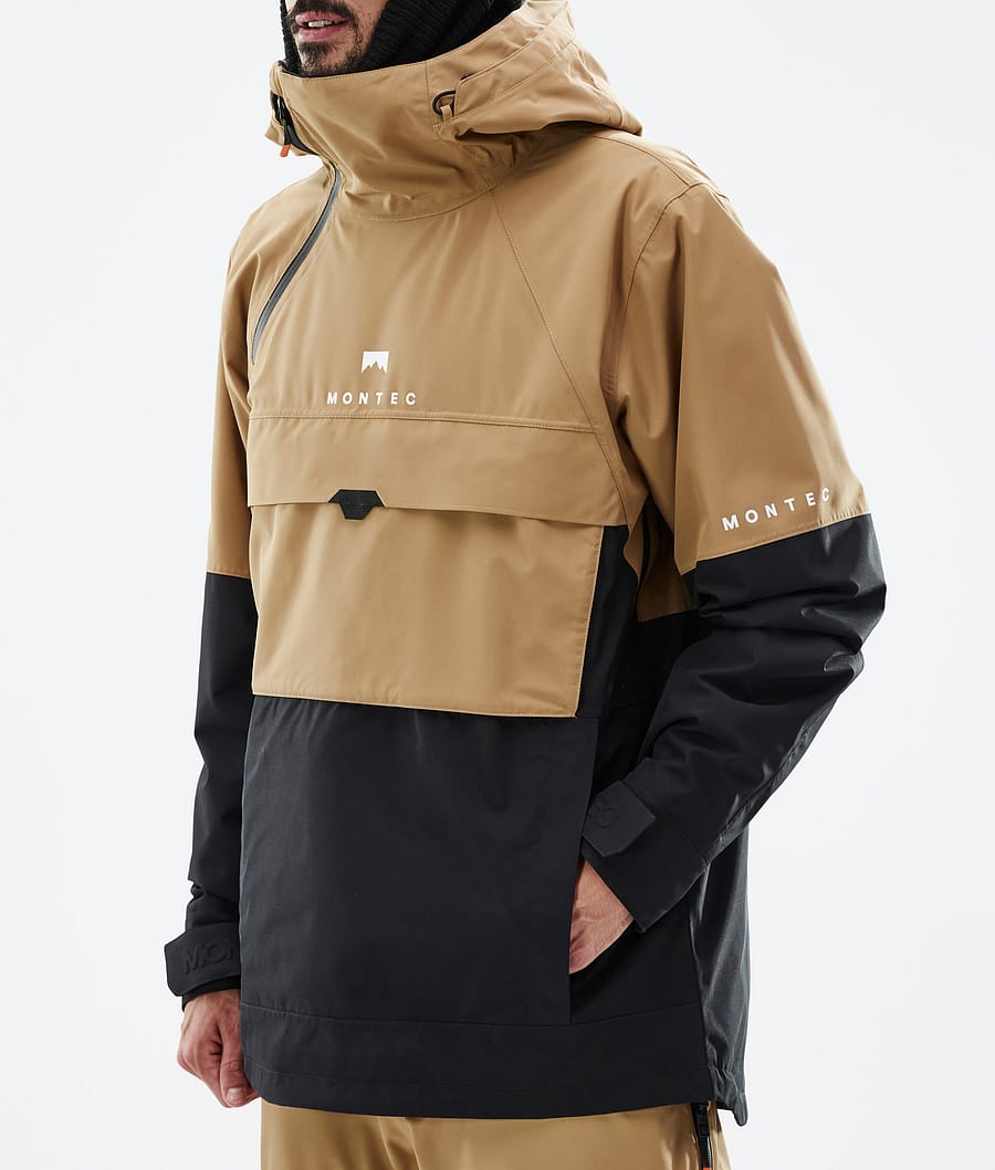 Dune Ski Jacket Men Gold/Black