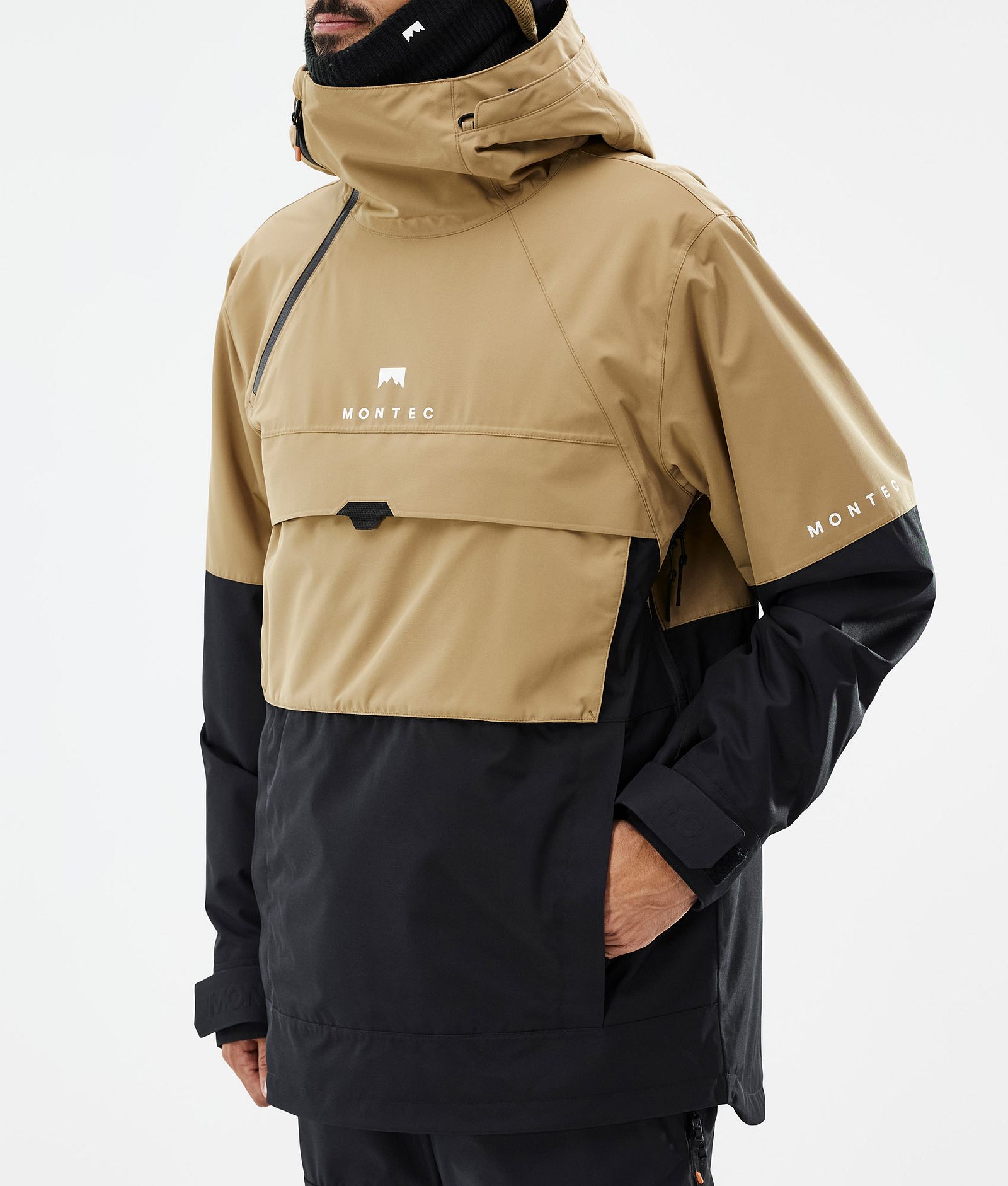 Dune Ski Jacket Men Gold/Black, Image 8 of 9