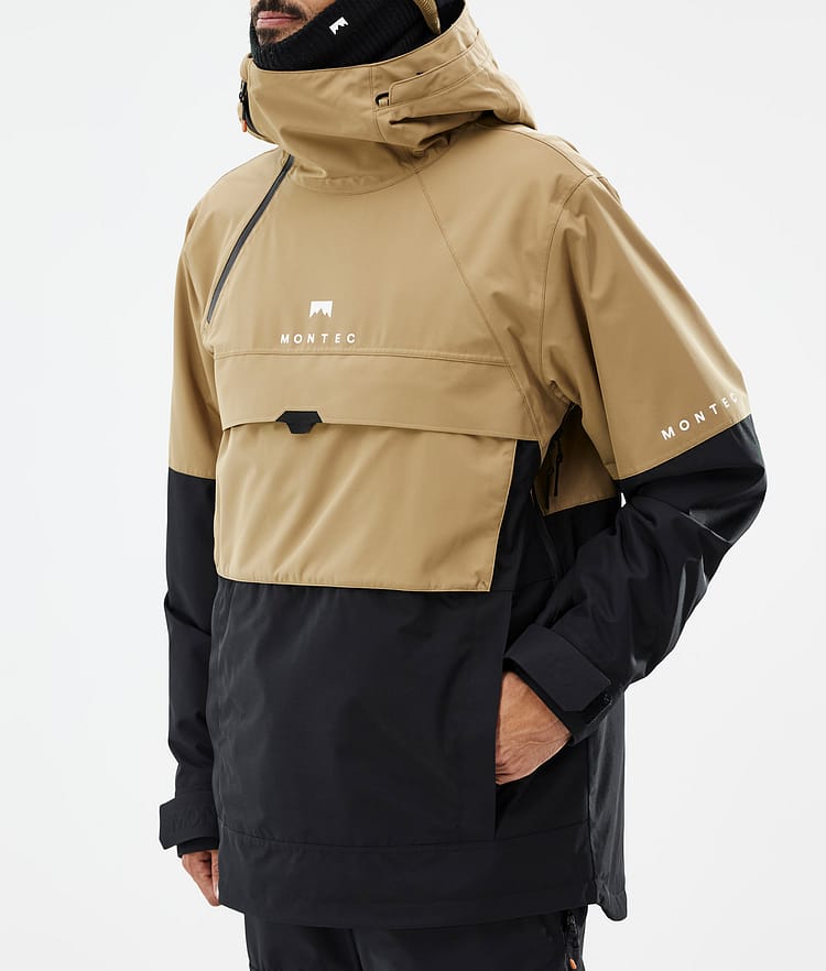 Dune Ski Jacket Men Gold/Black