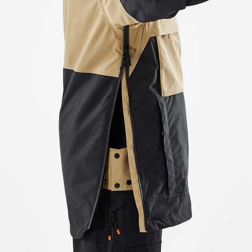 Side Zipper with Inner Placket Main Product Details Image,