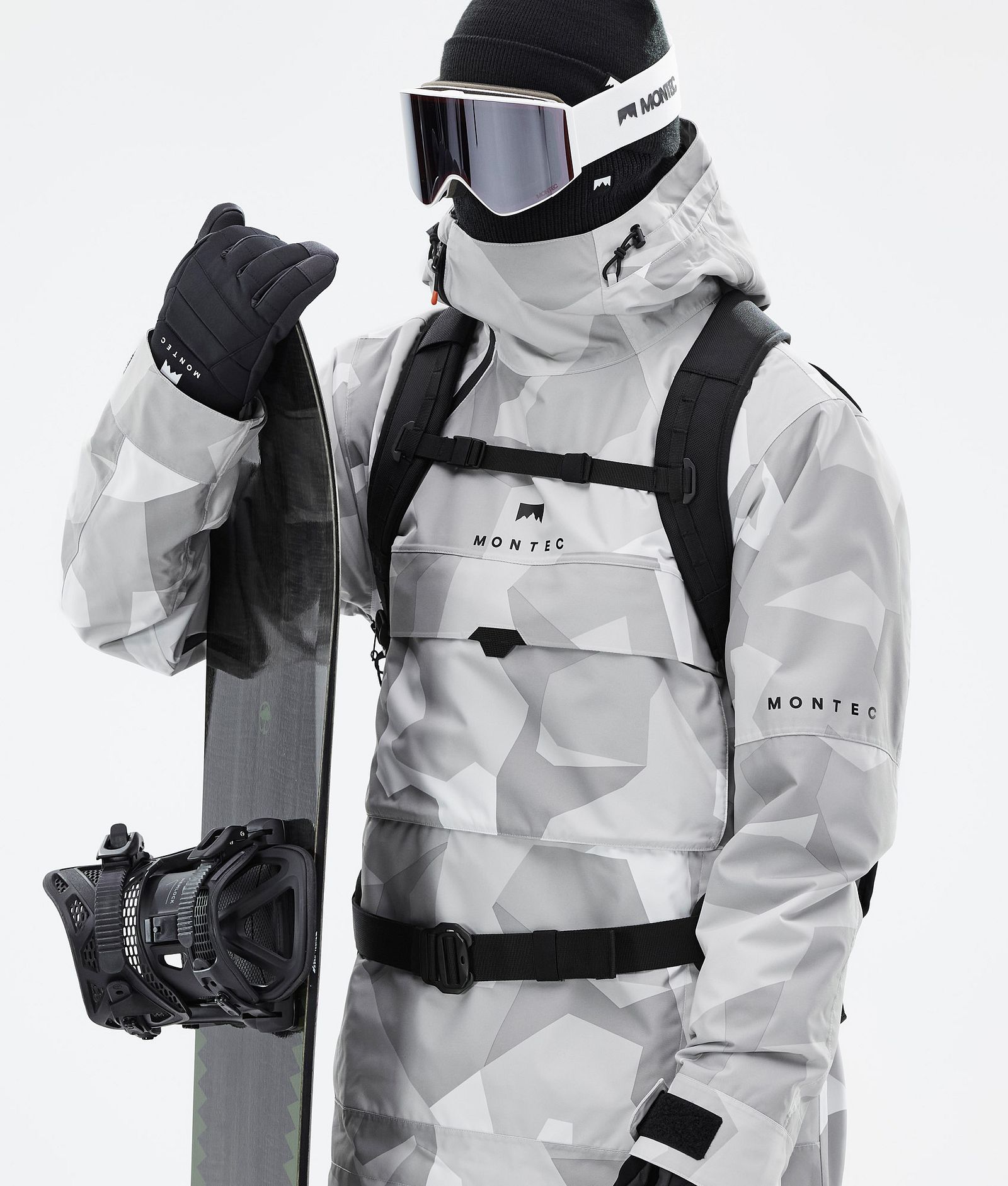 Dune Veste Snowboard Homme Snow Camo, Image 2 sur 9