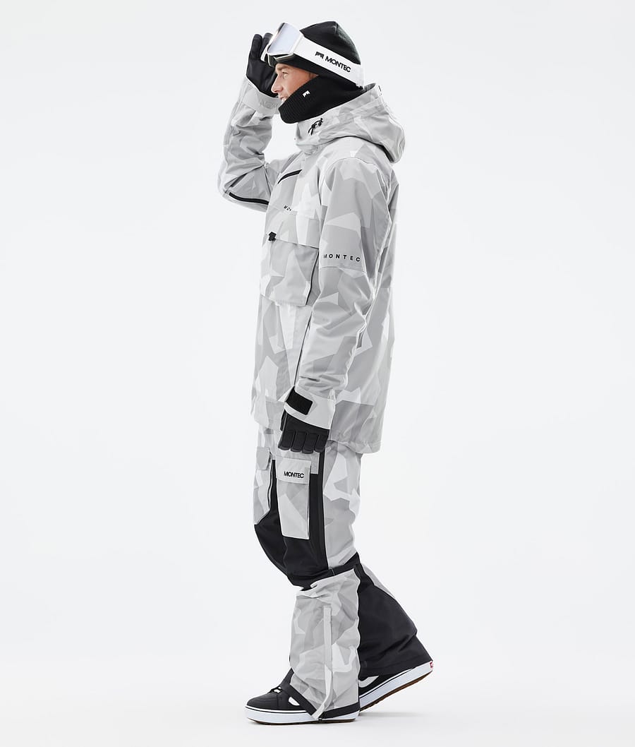 Dope Akin Veste Snowboard Homme Grey Camo