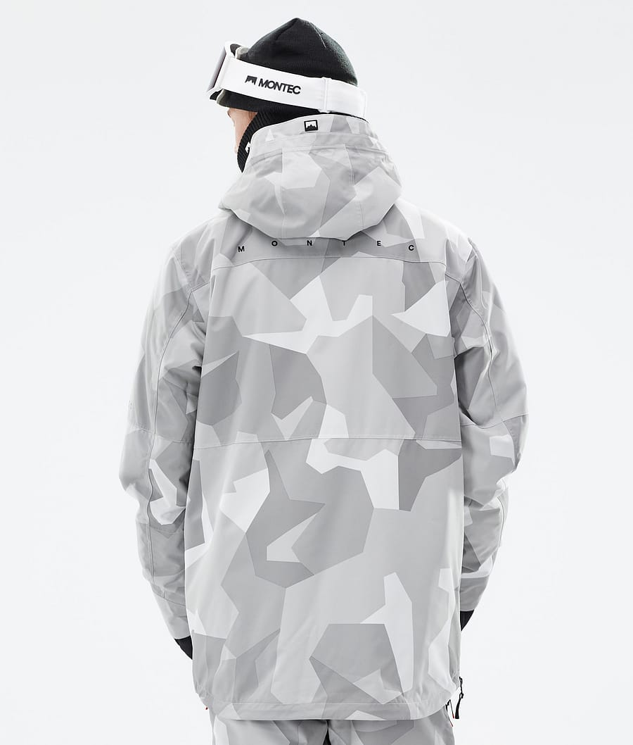 Dune Snowboard Jacket Men Snow Camo