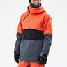 Montec Dune Snowboard Jacket Orange/Black/Metal Blue