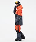 Dune Skijacke Herren Orange/Black/Metal Blue, Bild 4 von 9