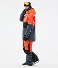 Dune Snowboardjakke Herre Orange/Black/Metal Blue, Billede 4 af 9
