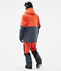 Dune Skijacke Herren Orange/Black/Metal Blue, Bild 5 von 9