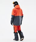 Dune Giacca Snowboard Uomo Orange/Black/Metal Blue, Immagine 5 di 9