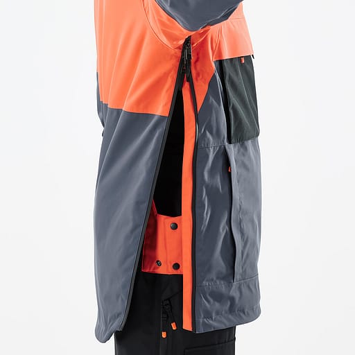Side Zipper with Inner Placket Main Product Details Image,
