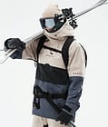 Dune Ski Jacket Men Sand/Black/Metal Blue, Image 1 of 9