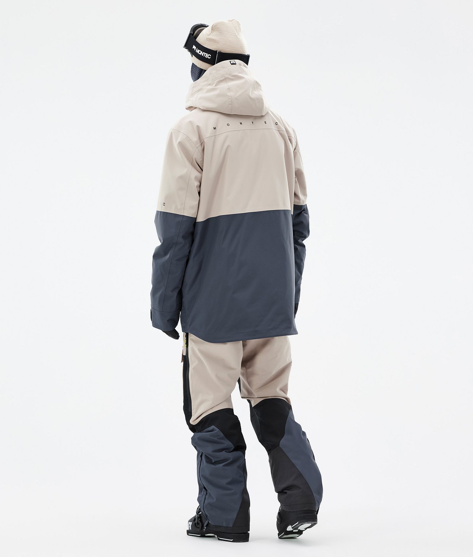 Dune Ski Jacket Men Sand/Black/Metal Blue, Image 5 of 9
